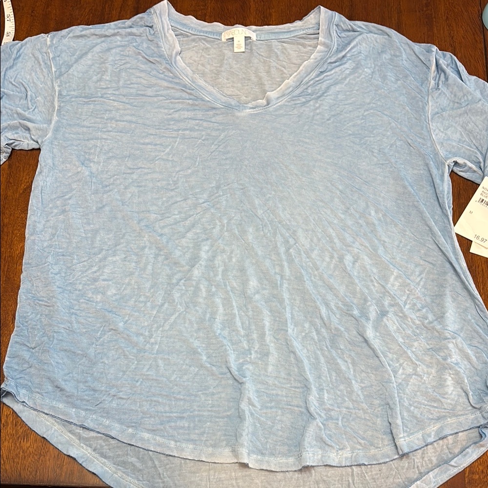 Nordstrom Blue Relaxed Short Sleeve Tee